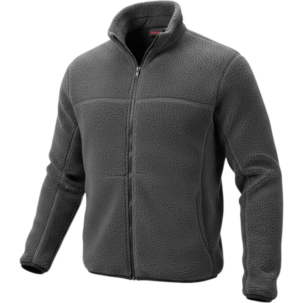 Marmot‎ Fleece Jacket Mens XL Gray Sherpa Full Zip Outdoor 8140M